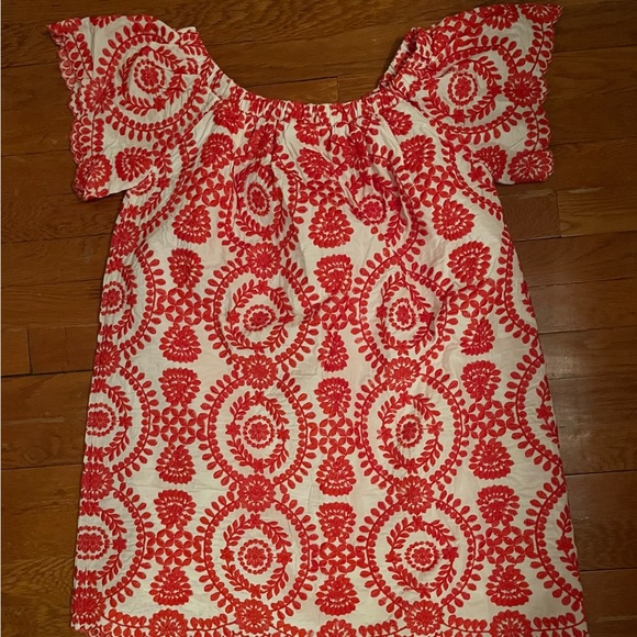 Red and White Romper (no tags but never worn) - Picture 6 of 6